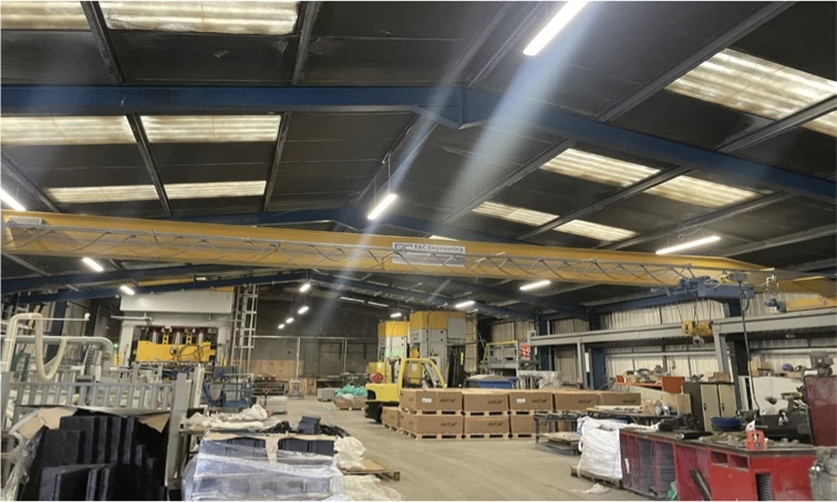 Peaker Pattinson (Auctioneers) Ltd - Polypipe (Plura Innovations Ltd) - On-Line Auction Sale inc Overhead Cranes, Tooling, Compressors, Vehicles & More - Auction Image 1