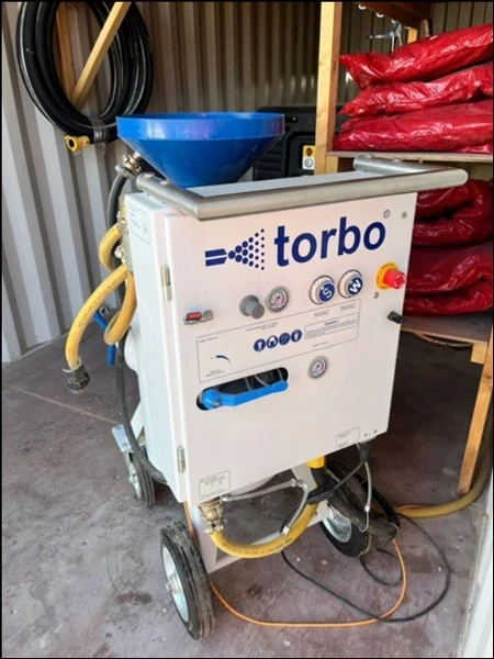 BPI Auctions - 2019 Torbo L120 Shot Blasters c/w Compair C50 Compressor Auction - Auction Image 3