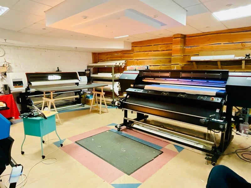 Mid Ulster Auctions Ltd - Assets and Stock of a Textile Printing and Design Studio Auction - Auction Image 2