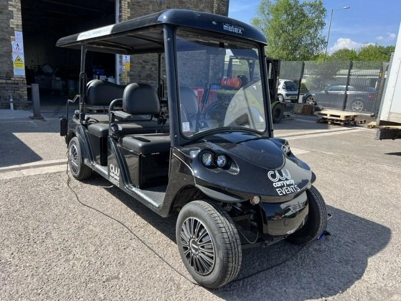 Gavel Auctioneers Ltd - 5 No. 2022 Melex Events Carts Auction - Auction Image 2