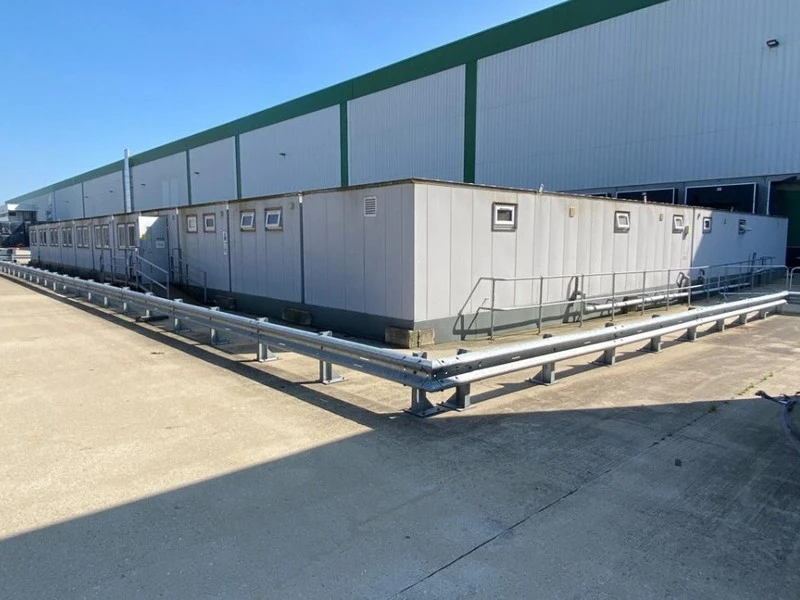 BPI Auctions - 80ft x 121ft 22 Bay Modular Building with Canteen, Toilets, Meeting Rooms, Prayer Room, Cafeteria & Cooking Area - Auction Image 2