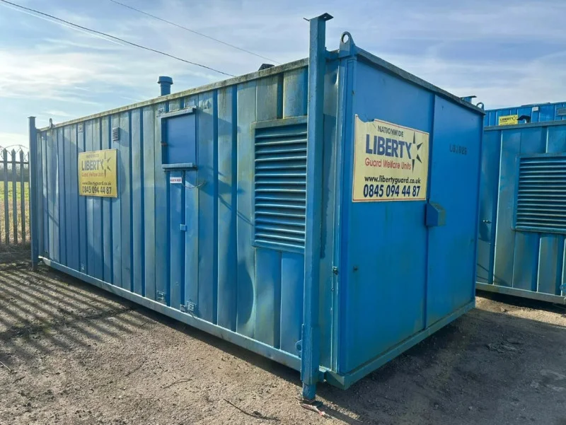 BPI Auctions - 26ft x 9ft & 21ft x 10ft Anti-Vandal Static Welfare Units with Generators - Auction Image 2