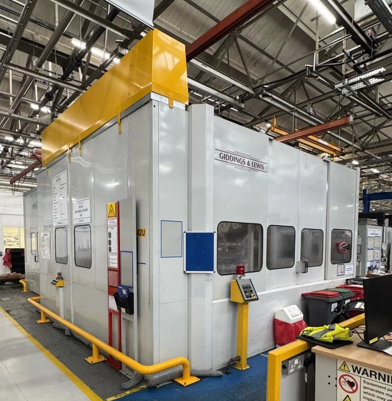 Pinder Asset Solutions Ltd - Giddings & Lewis MC-60 Horizontal Boring Mill and Rambaudi Rammatic 1000 4-spindle Profile Mill from a Worldwide Aerospace Systems Manufacturer - Auction Image 1