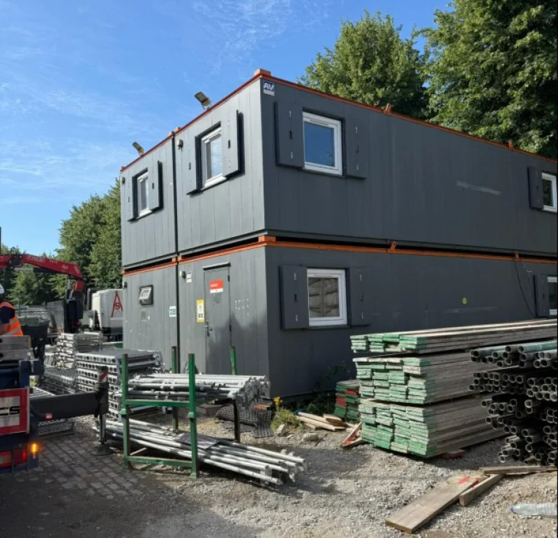 BPI Auctions - 4 Bay Double Stacked Anti-Vandal Modular Building Auction - Auction Image 1