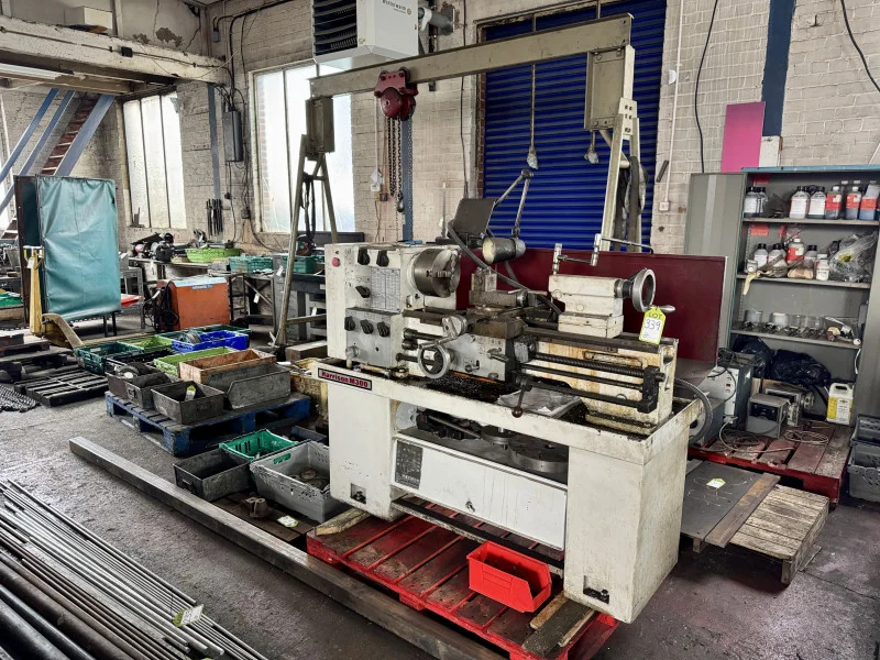 Pinder Asset Solutions Ltd - Over 800 Lots of Engineering Machine Tools, Tooling, Consumables, Compressors, and Containers from a Deceased Estate - Auction Image 2