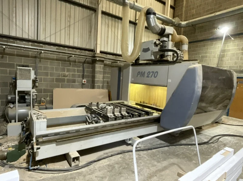 BPI Auctions - Maka PM 270 CNC Machining Centres, Timber Stock & Staircase Parts at Auction - Auction Image 1