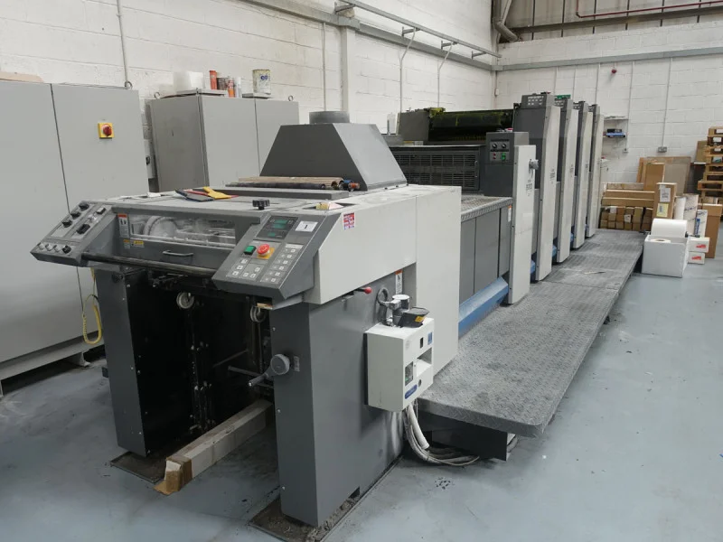 W & H Peacock - Print Equipment, Stock & Van Auction - Auction Image 1