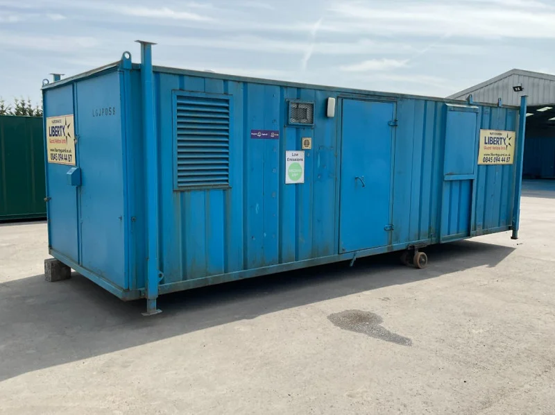 BPI Auctions - 26ft x 9ft & 21ft x 10ft Anti-Vandal Static Welfare Units with Generators - Auction Image 1