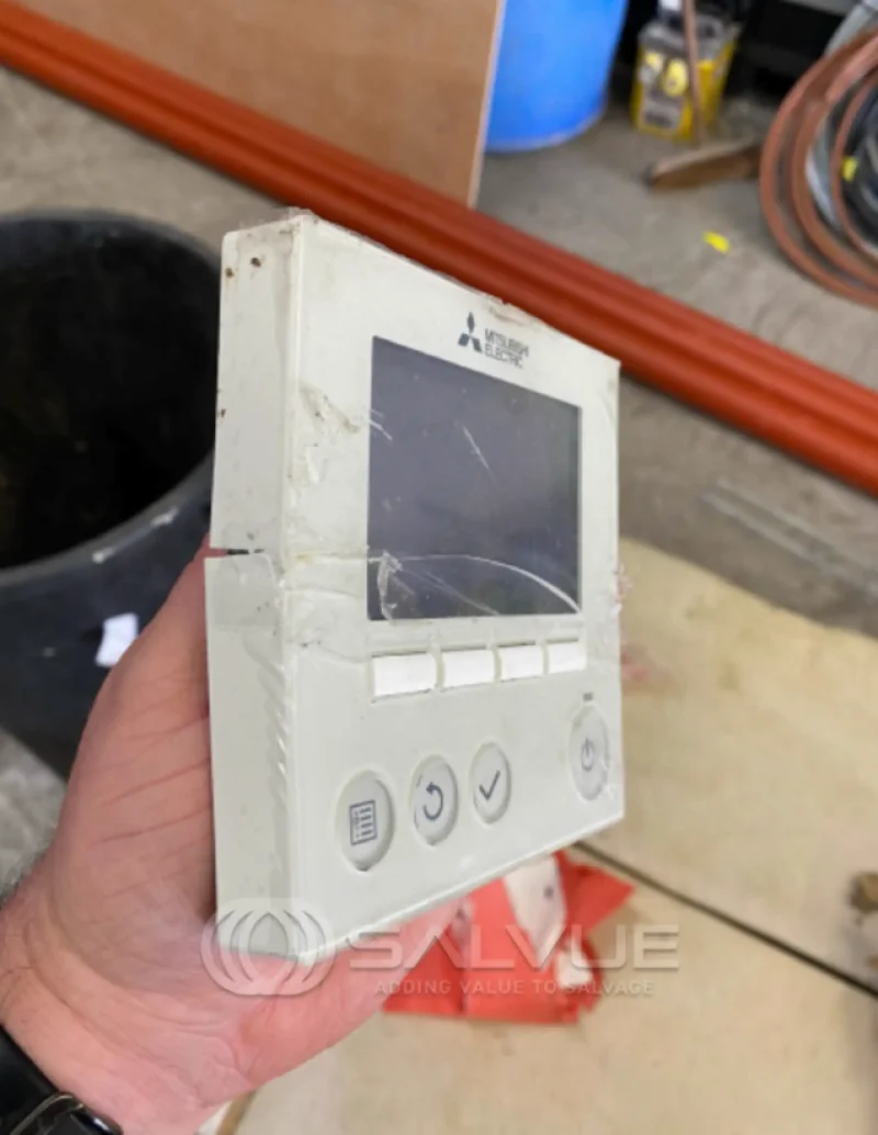 Salvue Ltd. - 2 x Unused Mitsubishi CAHV-R450YA-HPB Air Source Heat Pumps - Impact Damaged - Auction Image 1