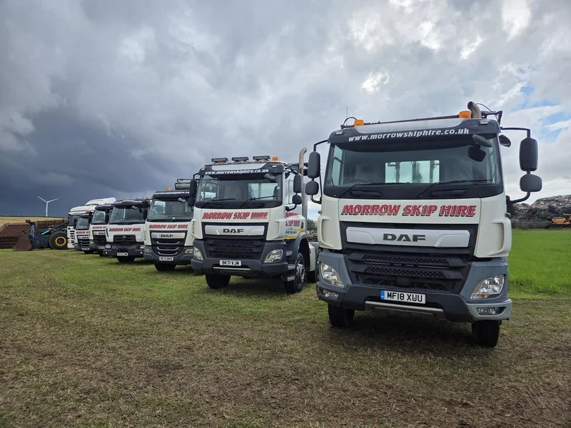 Thainstone Specialist Auctions (TSA) - Lorries, Plant, Waste Handling & Recycling Equipment, Mobile Wood Shredder, Quantity of Open & Enclosed Skips, Hooklift Bins & Trade Waste Bins at Auction - Auction Image 1