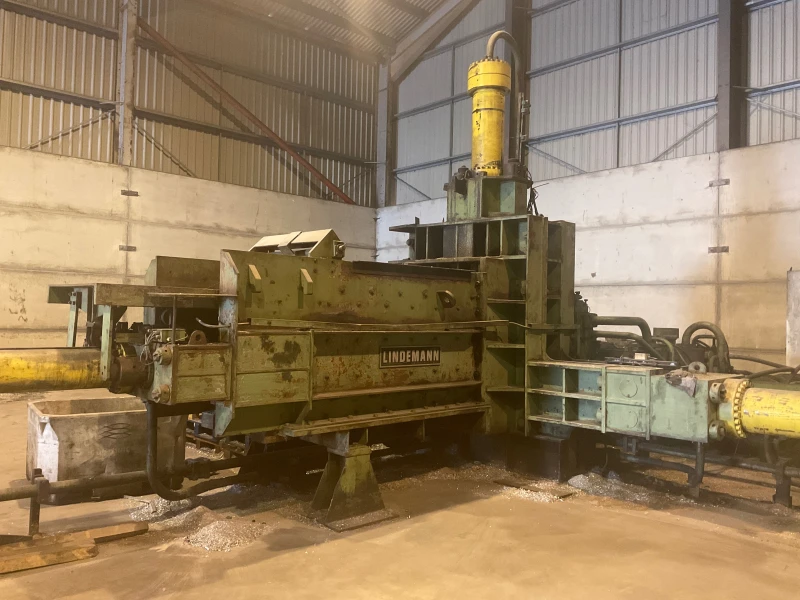BPI - Lindemann Satem 9 3-Ram Metal Baler Auction - Auction Image 1