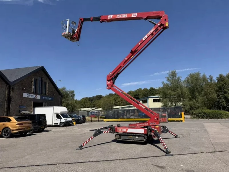 Gavel Auctioneers Ltd - Unreserved Online Auction - Hinowa 23.12 Self Propelled Tracked Spider Boom Lift - Auction Image 1