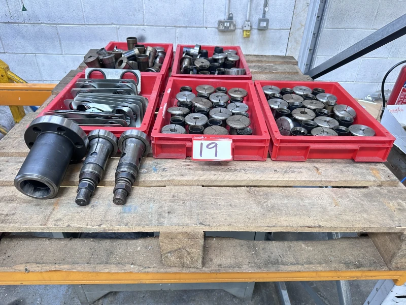 Cottrill & Co - Good Quality Gildemeister CTX310 Lathes, Nakamura TMC-15 CNC Lathe, Jones & Shipman 1070 Grinders and Assortment of Tooling - Auction Image 4