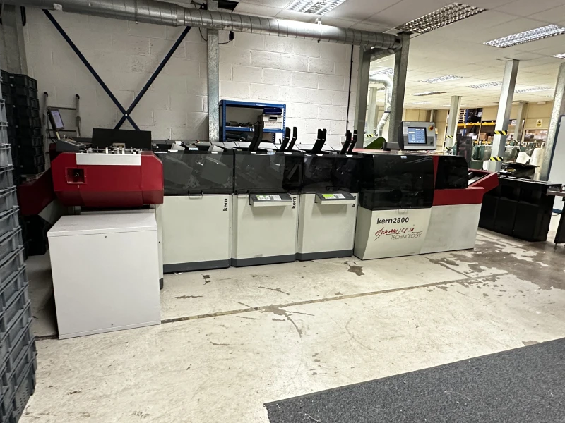 Cottrill & Co - Norpak Polywrapping Line, Kern 2500 Multimailer Inserting System, RSI 715 Base Printstation Pro600 at Auction - Auction Image 4