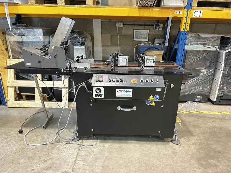 Cottrill & Co - Norpak Polywrapping Line, Kern 2500 Multimailer Inserting System, RSI 715 Base Printstation Pro600 at Auction - Auction Image 3