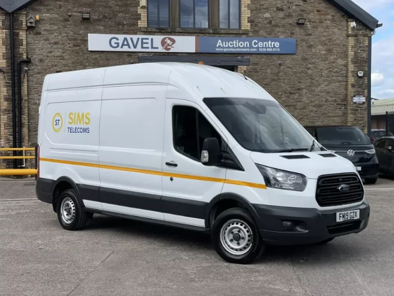 Gavel Auctioneers Ltd - Unreserved Online Auction - 2 no. 2019 Ford Transit 350 Panel Vans - Auction Image 2