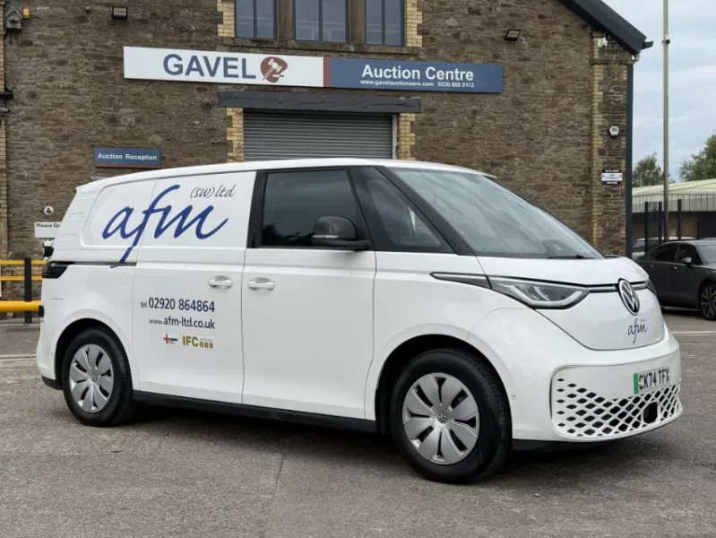 Gavel Auctioneers Ltd - Unreserved Online Auction - 2024 Volkswagen ID Buzz Commercial + - Auction Image 1