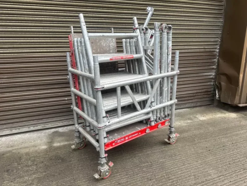 Gavel Auctioneers Ltd - Unreserved Online Auction - Major Disposal of Aluminium Scaffold Towers formerly operated by a Nationwide Tool Hire Company - Auction Image 1