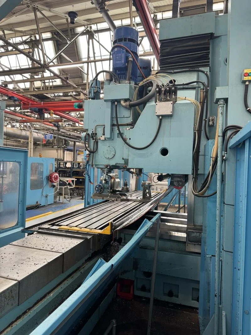 Pinder Asset Solutions Ltd - Giddings & Lewis MC-60 Horizontal Boring Mill and Rambaudi Rammatic 1000 4-spindle Profile Mill from a Worldwide Aerospace Systems Manufacturer - Auction Image 4