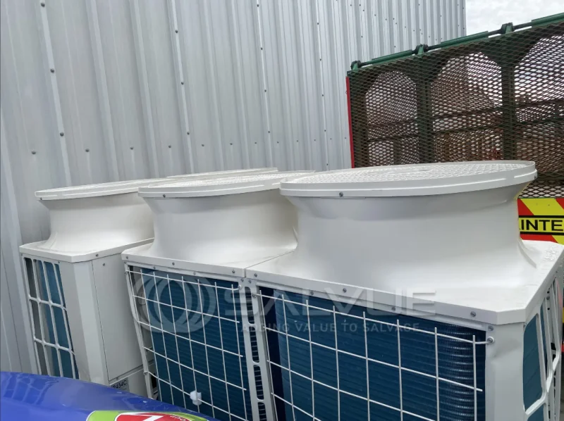 Salvue Ltd. - 2 x Unused Mitsubishi CAHV-R450YA-HPB Air Source Heat Pumps - Impact Damaged - Auction Image 6
