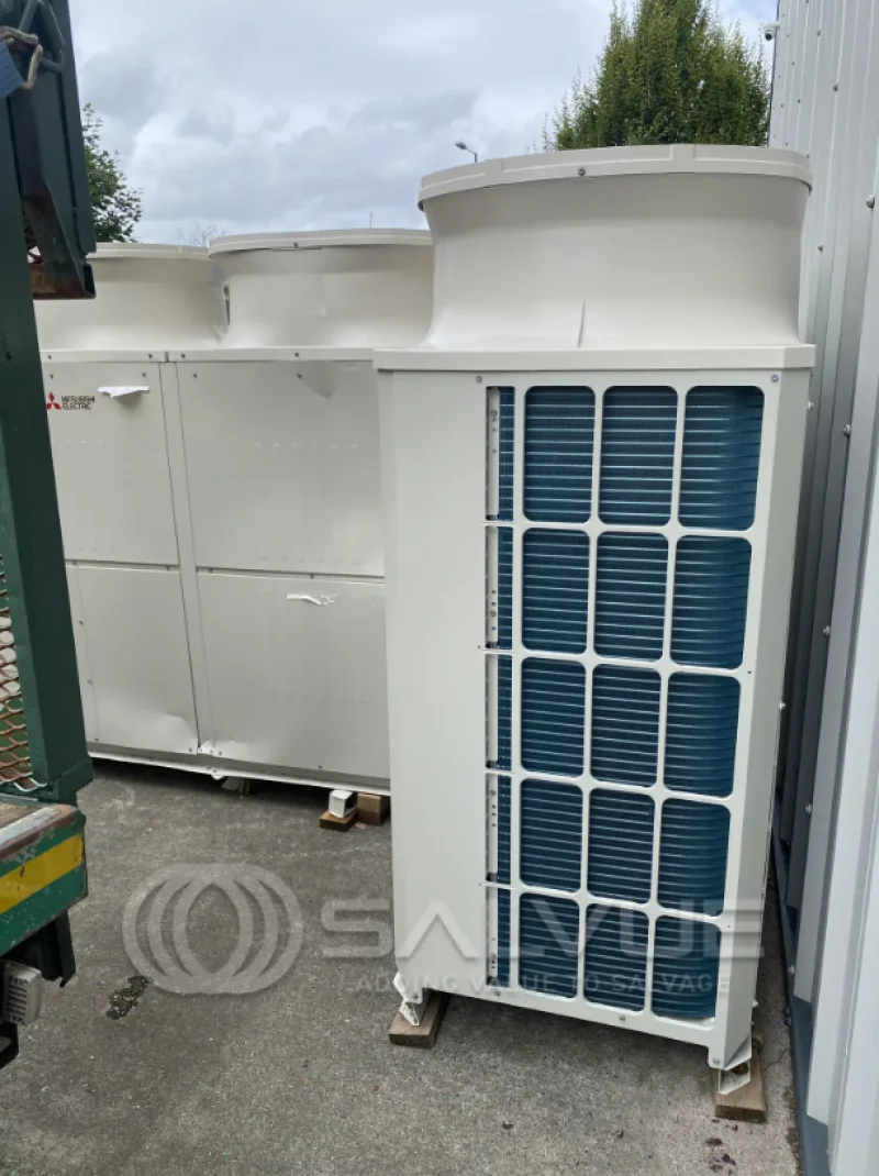 Salvue Ltd. - 2 x Unused Mitsubishi CAHV-R450YA-HPB Air Source Heat Pumps - Impact Damaged - Auction Image 10