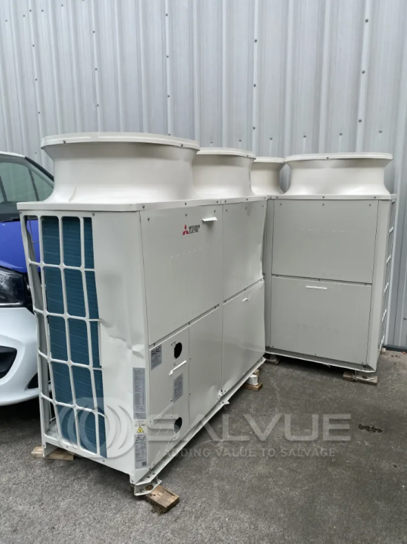 Salvue Ltd. - 2 x Unused Mitsubishi CAHV-R450YA-HPB Air Source Heat Pumps - Impact Damaged - Auction Image 8