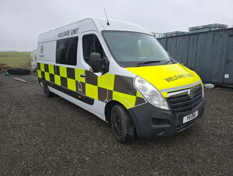 BPI Auctions - 2018 Vauxhall Movano F3500 CDTi Welfare Van & AJC Mobile Welfare Trailer Unit Auction - Auction Image 1