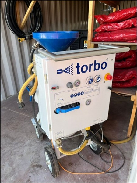 BPI Auctions - 2019 Torbo L120 Shot Blasters c/w Compair C50 Compressor Auction - Auction Image 3