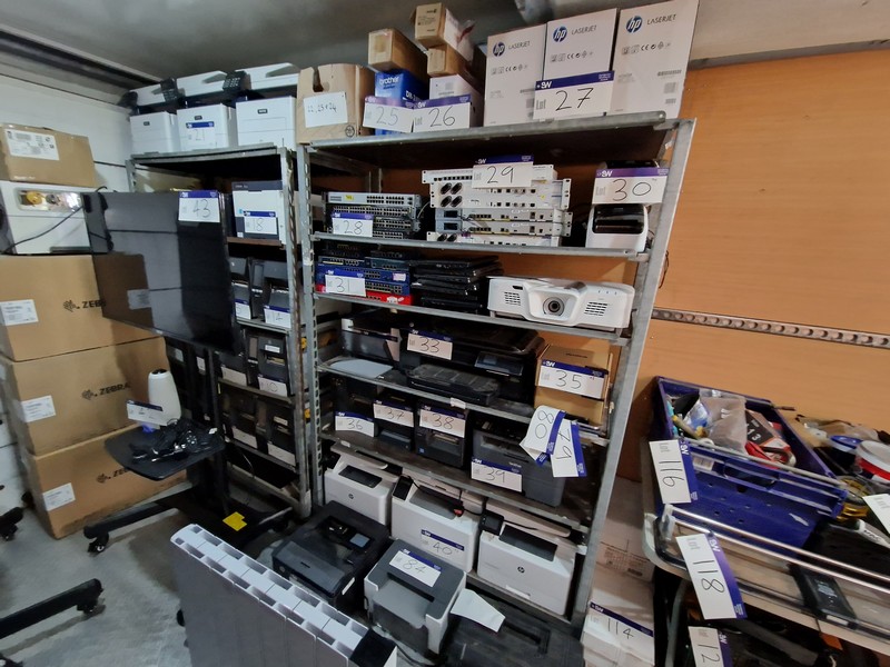 Sanderson Weatherall LLP - Leeds - Modern IT Equipment to inc. Thermal Label Printers, PCs, Laptops, Monitors, Printers, Network Equipment, Scanners, Workshop & Warehouse Equipment Auction - Auction Image 2
