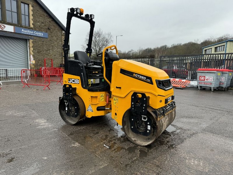 Auction of 2017 JCB JS160 Excavator, 2012 JCB JS260 Excavator & JCB