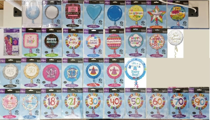 JPS Chartered Surveyors - Large Quantity of Amscan Party Products includes Balloons, Banners, Candles, Badges, Confetti, Disney Themes - Auction Image 1
