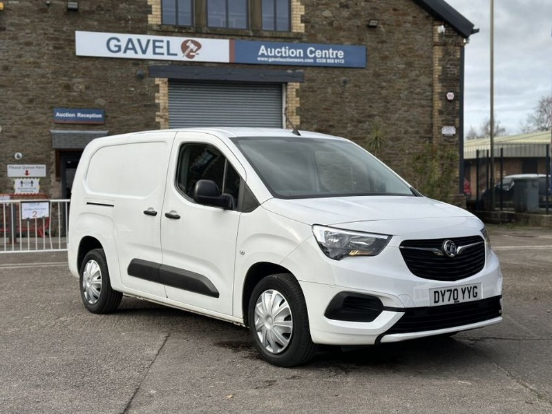 Gavel Auctioneers Ltd - Unreserved Online Auction - 2020 Vauxhall COMBO 2300 SPORTIVE TD/S Panel Van - Auction Image 1