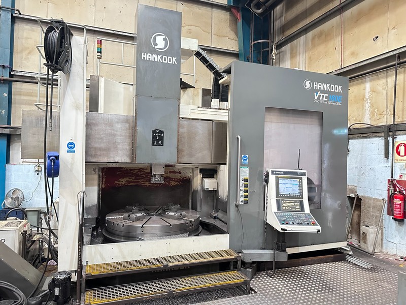 Cottrill & Co - HANKOOK VTC160E Vertical Turning Centre Auction - Auction Image 1