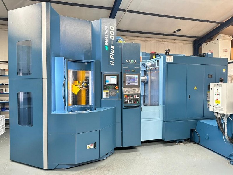 Cottrill & Co - Excellent Condition Matsuura H.Plus -300 /PC15 Multi Pallet Horizontal Machining Centre (2022) Auction - Auction Image 2