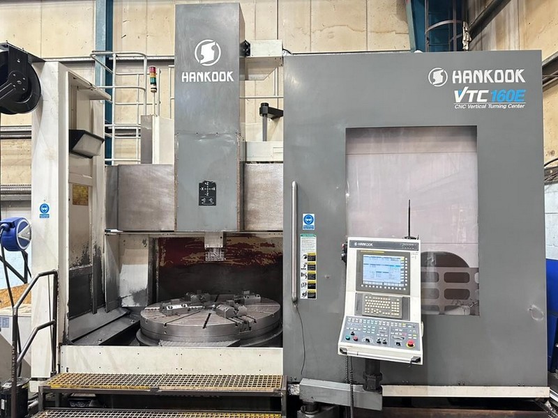 Cottrill & Co - HANKOOK VTC160E Vertical Turning Centre Auction - Auction Image 4